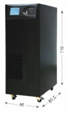 INVC-MAK Series 7.5 kW - 30 kW Inverter Dimensions